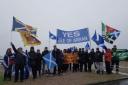 Independence marchers undeterred after weather cancels plans