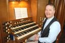 Matthew Hynes faces the music for the Organist Entertains series at Ayr Town Hall