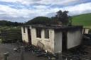 Girvan cemetery hut destroyed in fire