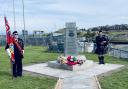 The memorial was unveiled in Girvan on Sunday