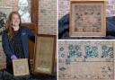The two rare needleworks have been returned to the poet's birthplace in Alloway.