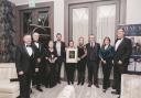 Break the Silence received the award at the Ayrshire Chamber of Commerce's yearly dinner which was hosted at the Lochside House Hotel in New Cumnock