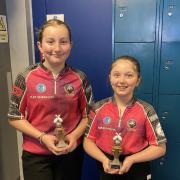 Jedi Bowling Ayr members Sarah Scott and Isla Claxton will be representing Scotland at the Euro’s in France