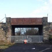The overbridge, situated at Limekiln Road, Newton Ayr was originally constructed in 1882
