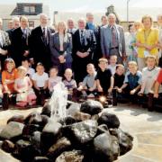 The grand opening of  Muirkirk's Garan House in 2003. See below for more.