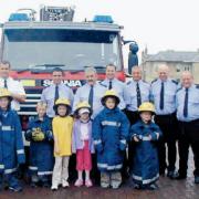 AYR Fire Station’s Blue Watch held a charity car wash in aid of Malcolm Sargent House in Prestwick