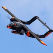 The Bronco Demo Team was formed in 2010 by a group of OV-10 Bronco enthusiasts