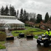 Officers will be out on quad bikes in the parks