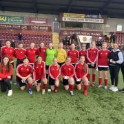 Four girls from South Ayrshire academies were part of the under 18 Ayrshire school select side which reached the national trophy final.