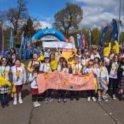 The Brownies completed the walk for The Micah Project