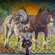 First phase of the Alloway Tunnel's beautiful new mural is unveiled