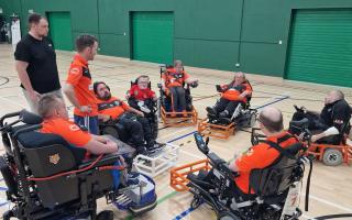 The Ayrshire Tigers powerchair football team are just one win away from retaining their Scottish Championship title