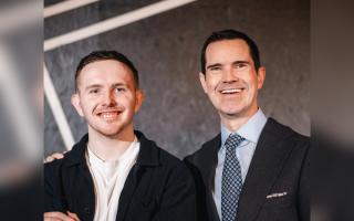 Prestwick man David McIntosh was delighted to welcome Jimmy Carr on to his podcast.