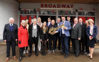 The key to the Broadway Cinema is officially handed over