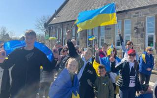 A fundraiser has been organised in collaboration with the local Ukrainian community group.