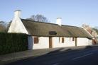 Burns Cottage, Alloway with Edith Bowman, inset.