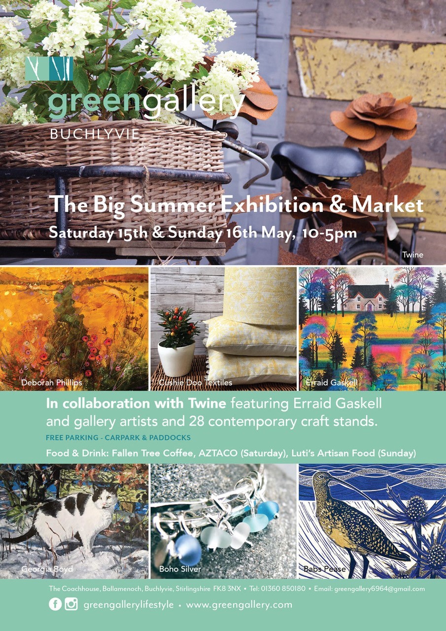 Becky Walker has brought the exhibition together at the Green Gallery