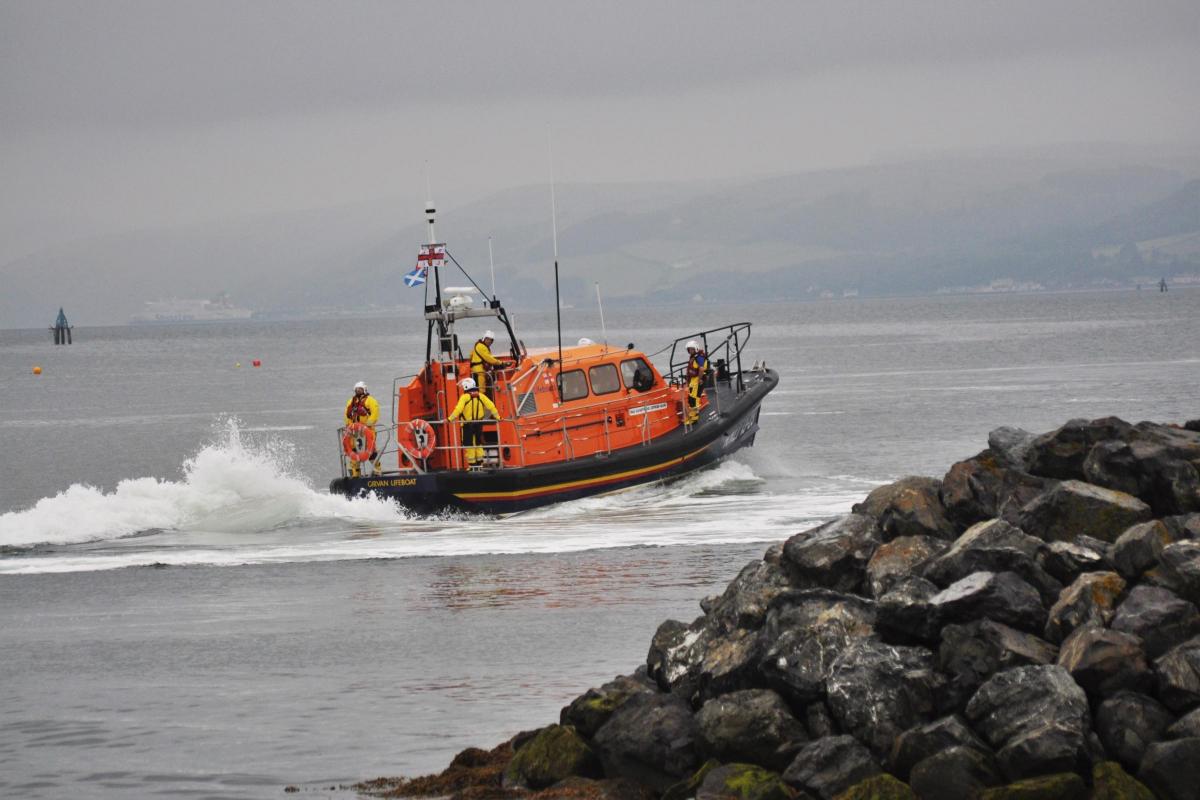 Girvan lifeboat (credit: Jim Ryder)