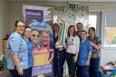 Staff at Crosshouse children’s ward are celebrating one year.