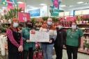 The team at Morrisons in Ayr were keen to support those in Kincaidston where they could