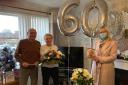 John & Nan McDonald receive a visit from Sharon Dowey MSP