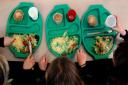 Library picture of school meals. Photo: PA Wire