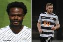 Dipo Akinyemi and Jordan Houston were the men on target as Ayr maintained their place at the top of the Championship (Photos - Ayr United FC)
