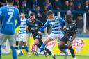 Ayr United preserved their one-point lead at the top of the Championship on Saturday with a 2-1 win over Morton at Cappielow