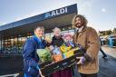 Aldi donated meals to those in need over Easter