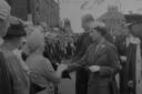 The Queen and Duke of Edinburgh in Ayrshire in 1956