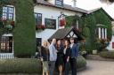 RAD Hotel Group management at their new venue, the Brig o' Doon House Hotel in Alloway (Image- Paul Walker)