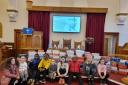 The Prestwick and Craigie youngsters collected 200 boxes