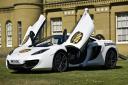 Supercars by McLaren, Lamborghini, Ferrari and more will be on show at Glenapp Castle on April 3
