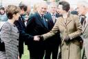 Princess Anne visited the Ayr Show this week in 2003