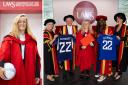 Erin Cuthbert received an Honorary Doctorate from the University of the West of Scotland.