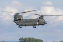The RAF's Chinook display team will appear at the International Ayr Show Festival of Flight (Image supplied by South Ayrshire Council)