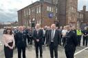 Allan Dorans MP at the opening of the new Ayr police station