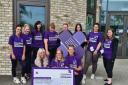 The fund-raising nursery workers who have given the Crosshouse Children's Fund a £1,100 boost