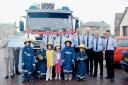AYR Fire Station’s Blue Watch held a charity car wash in aid of Malcolm Sargent House in Prestwick