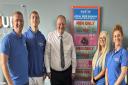 Eddie Gorman and team at Harbour Ayrshire and MP Allan Dorans