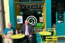 Allan Dorans visiting Narture Sourdough Bakery and the Narture Artisan Café in Ayr during Scotland Loves Local Week