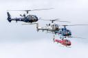 The Gazelle helicopter display squadron was among the attractions at the 2023 event
