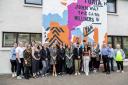 Ayrshire Housing unveiled the dramatic new murals at its Ayr office