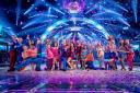 Stars at the Strictly Come Dancing 2023 launch show (Guy Levy/BBC/PA)