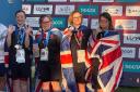 Council staff members represent GB at the European Down Syndrome Swimming Champs