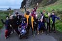 Kyle and Carrick District Scout Group took off from Ballantrae Harbour