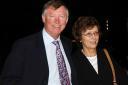 Sir Alex Ferguson and his late wife Cathy