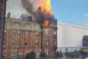 Firefighters were called to a major blaze at the hotel