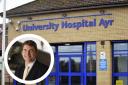 Hospital chiefs and the Scottish Government have insisted there are no plans to close Ayr Hospital