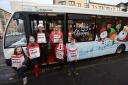 Stagecoach Santa and his busy elves have been raising money for their partner charity, Ayr's Night Before Christmas Campaign